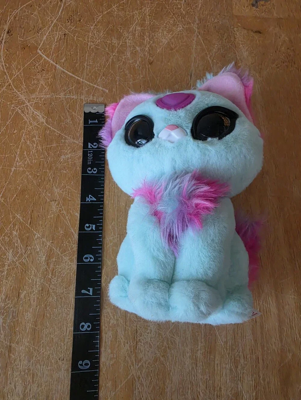 My Fuzzy Friends Magic Whispers Sky Plush Cat